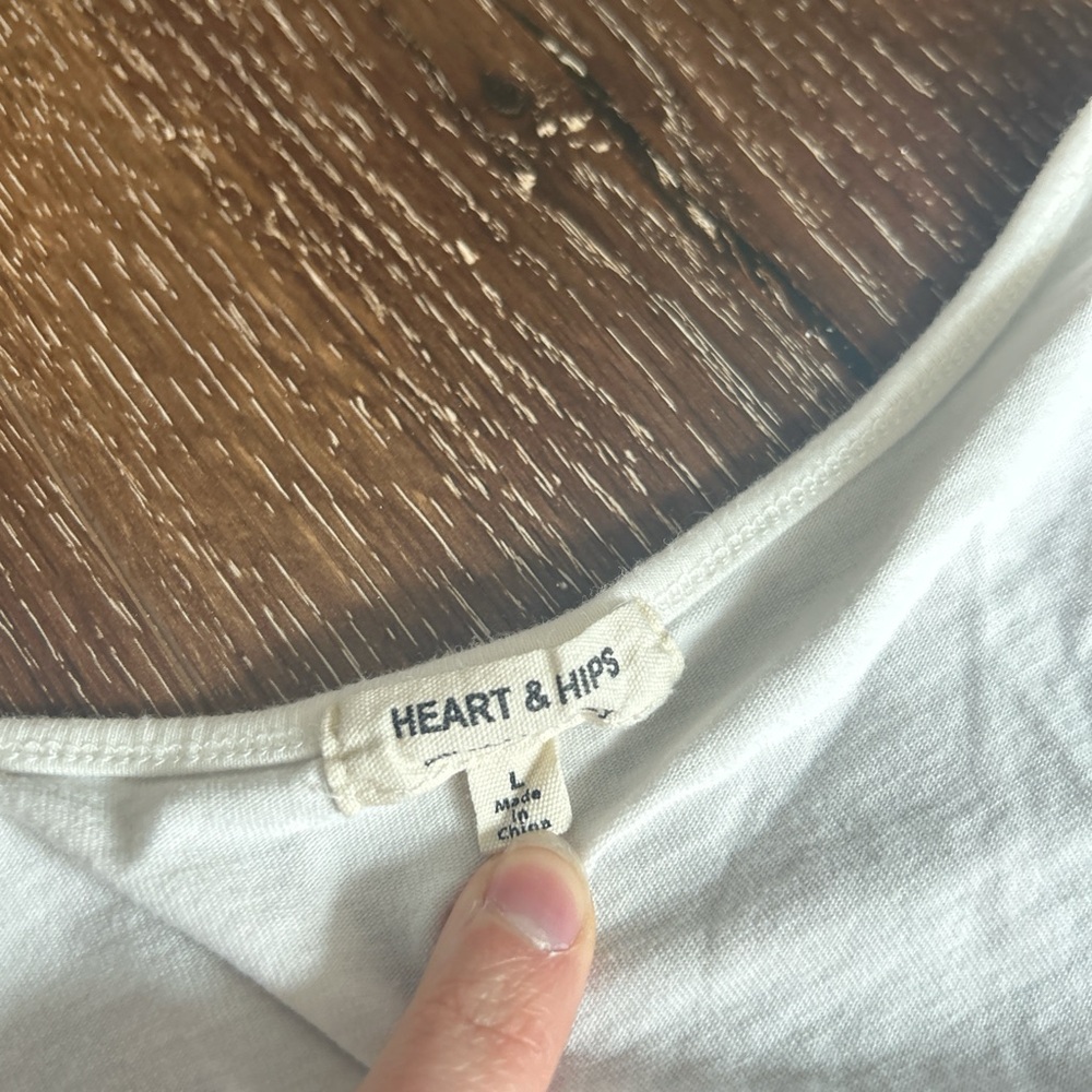 White Ruched Top - Picture 3 of 5